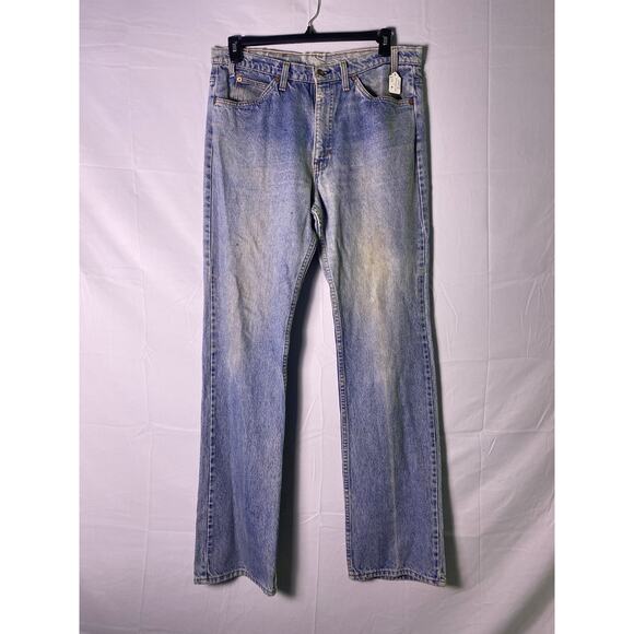 Levi's 517 Blue Denim Straight Leg Medium Wash 5-Pockets Men's Size 36x36 - Picture 1 of 4